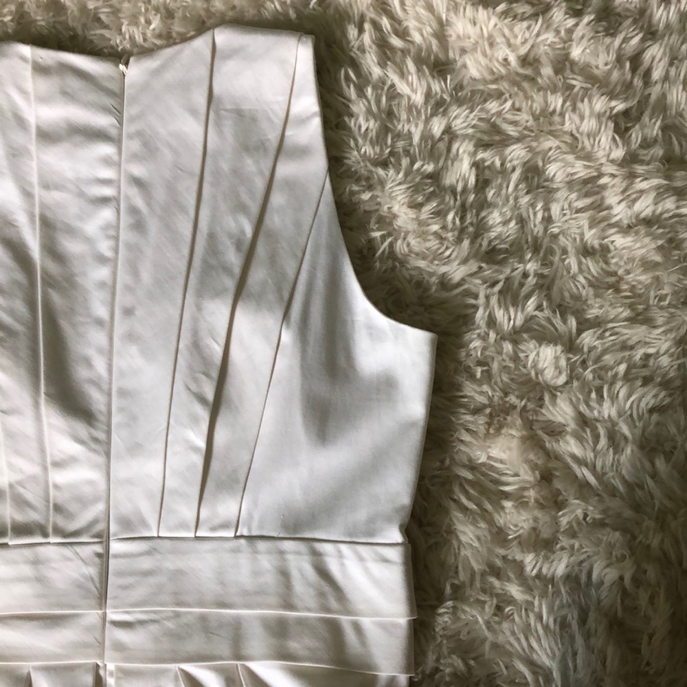 White Calvin Klein Sleeveless Dress - Picture 5 of 6